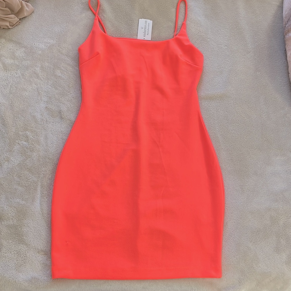 Neon Windsor Bodycon Dress